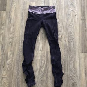 lululemon Purple Pocket Leggings